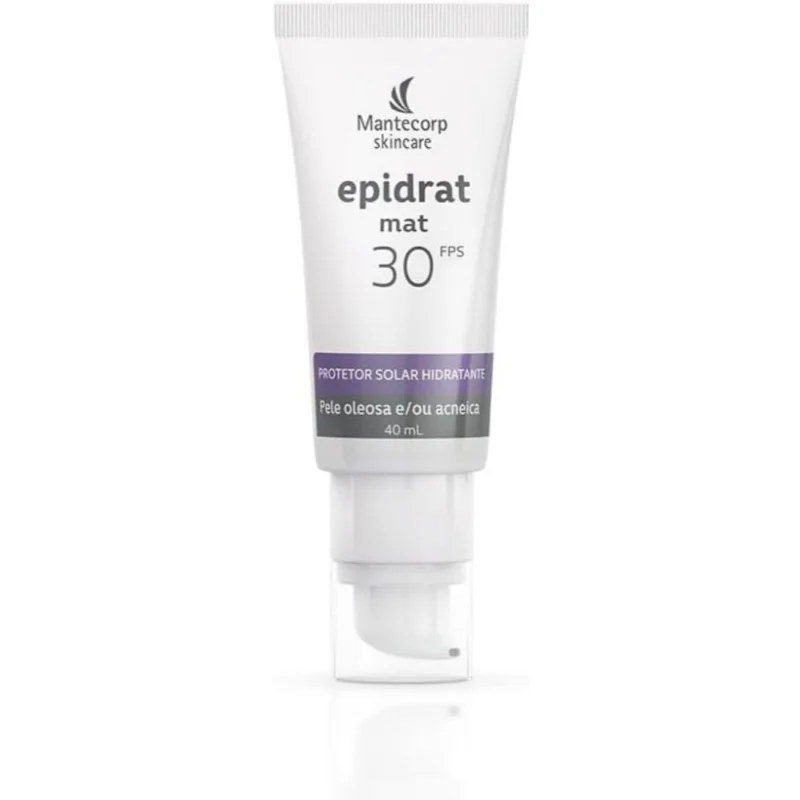Protetor Solar Facial Epidrat Mat FPS30 Acabamento Matte 40ml