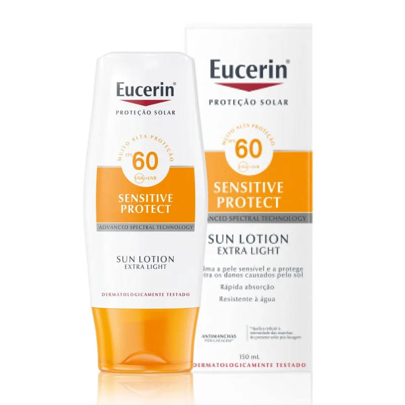 Eucerin Sun Creme Gel Corporal Extra Ligth FPS 60 150ML