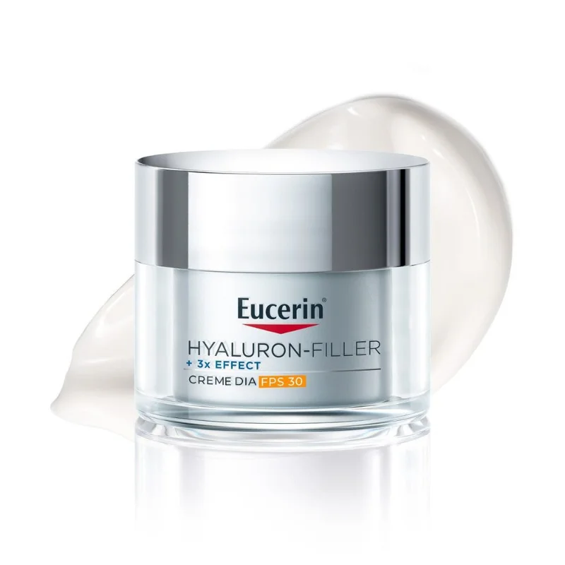Creme Facial Eucerin Hyaluron-Filler Anti Idade FPS 30 50ml