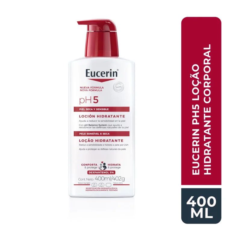 Loção Corporal Eucerin pH5 Hidratante 400ml