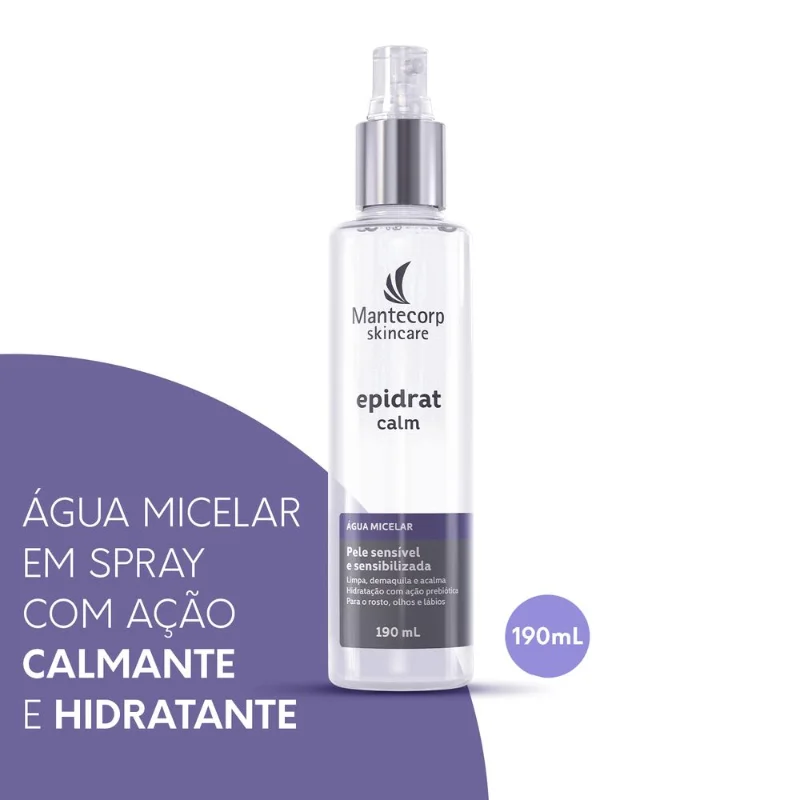 Água Micelar Mantecorp Skincare Epidrat Calm 190ml