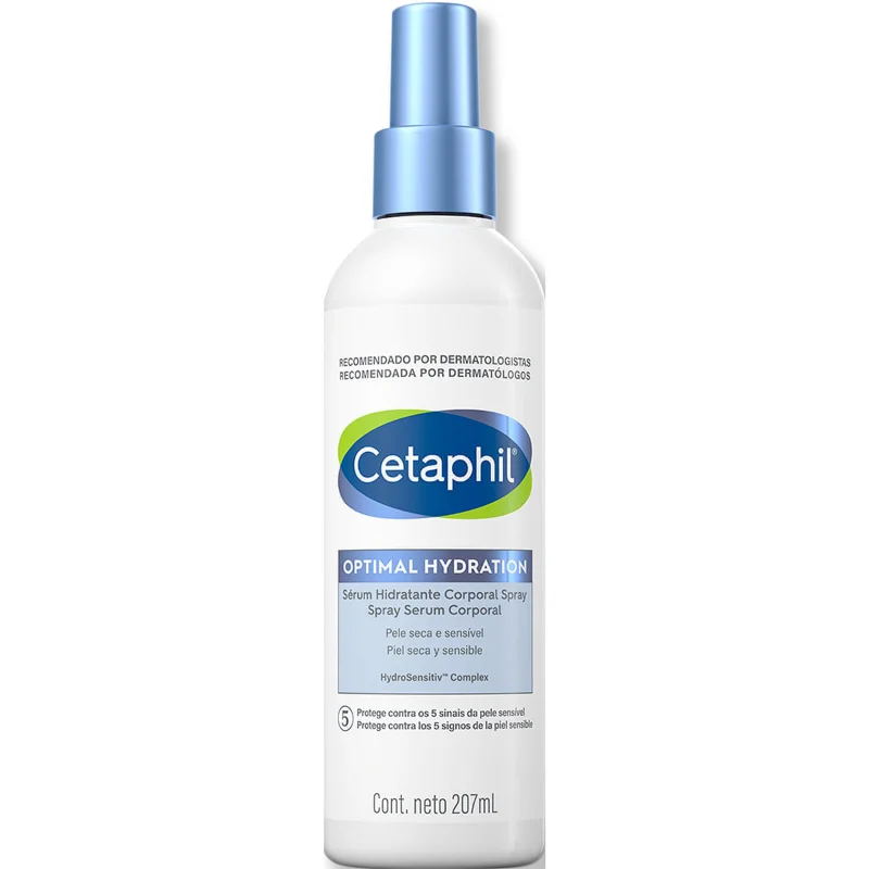 Sérum Corporal Cetaphil Optimal Hydration Hidratante Spray 207ml
