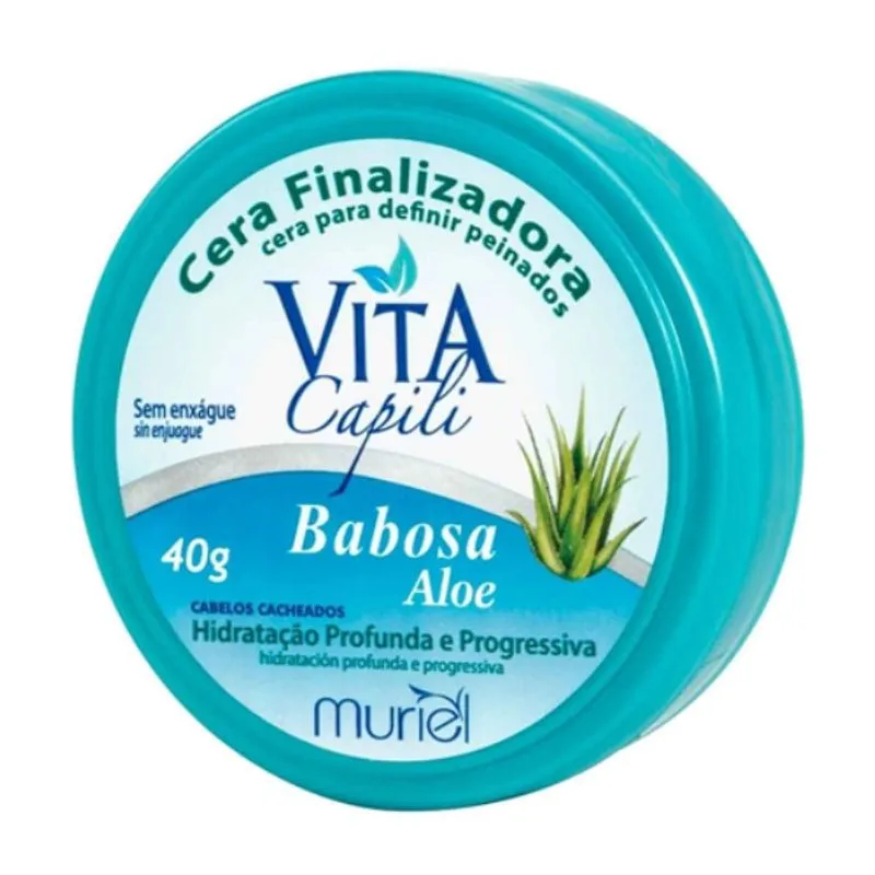 Cera Capilar Vita Capili 40g com Babosa