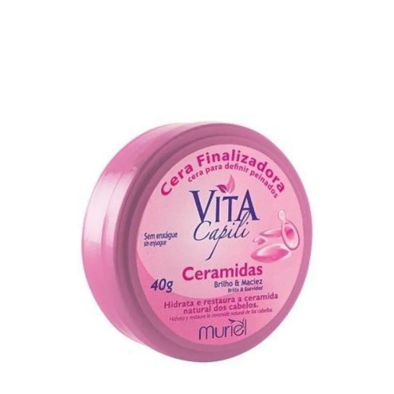 Cera Finalizadora Muriel Vita Capili 40g - Ceramidas
