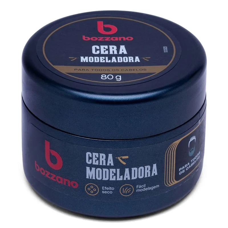 Cera Modeladora Capilar Bozzano Efeito Seco 80g