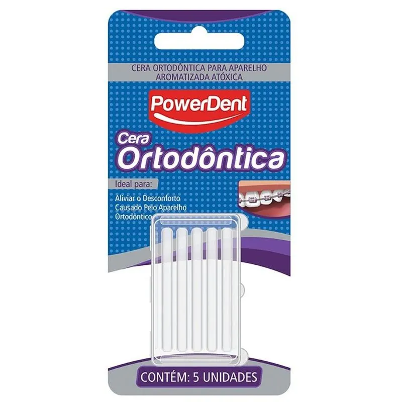 Cera Ortodôntica Powerdent c/ 5