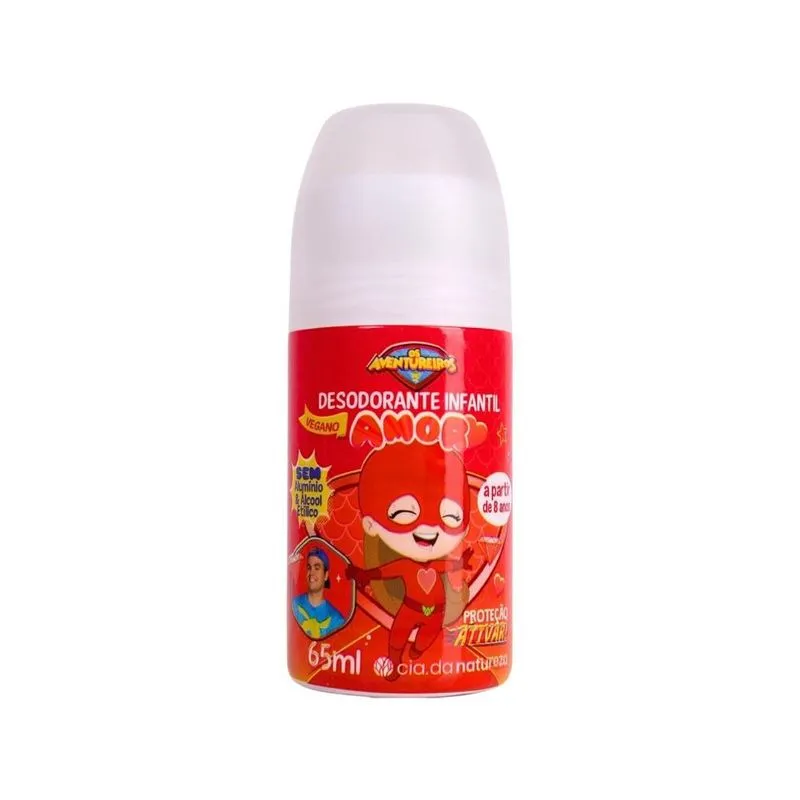 Cia da Natureza - Luccas Neto Deo Roll-on Amor - 65ml