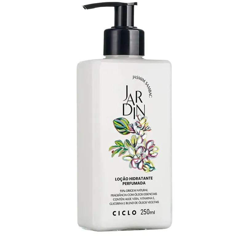 Ciclo Jardin Jasmim Sambac - Loção Hidratante 250ml