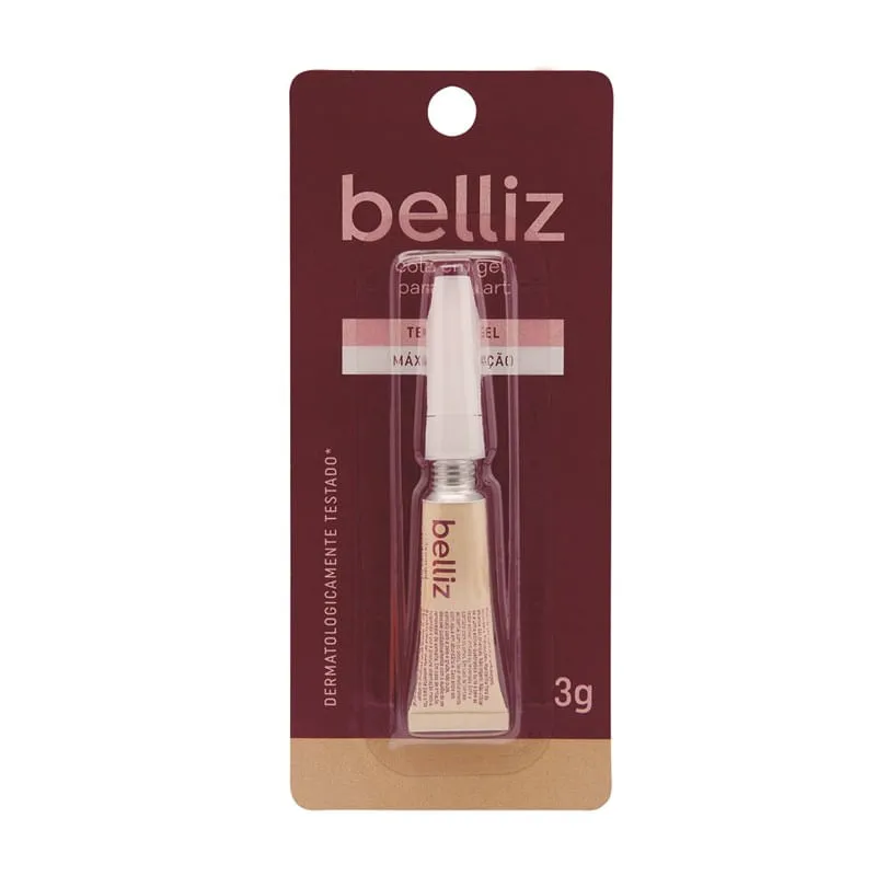 Cola em Gel Belliz para Decoração de Unhas 3g