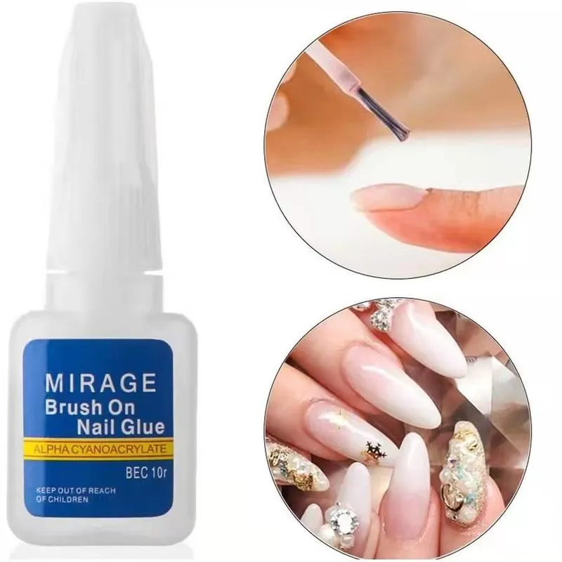 Cola para Unhas Postiça Mirage Brush On