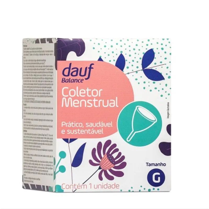 Coletor Menstrual Balance Dauf Tamanho G