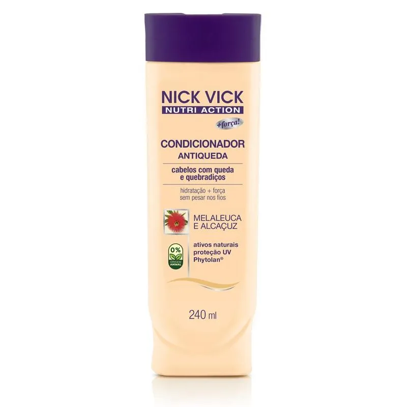 Condicionador Antiqueda Nick Vick Nutri Action - 240ml