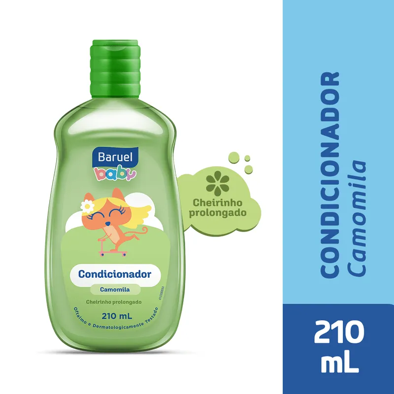 Condicionador Infantil Baruel Baby Camomila 210ml
