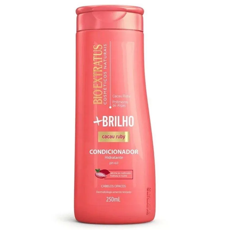 Condicionador Bio Extratus Mais Brilho Cacau Ruby - 250ml