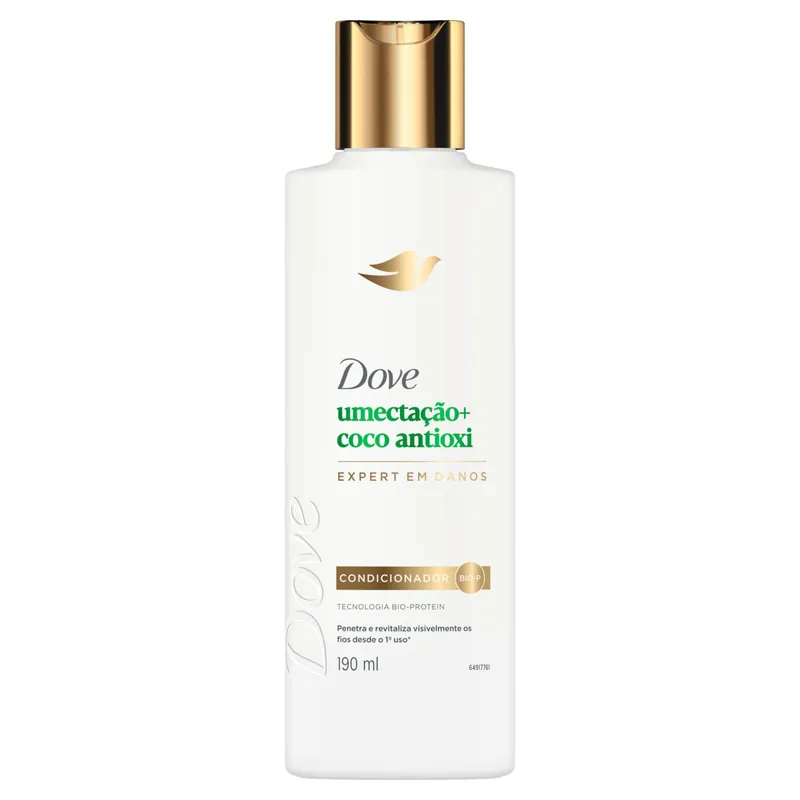 Condicionador Dove Umectação + Coco Antioxi Frasco 190ml