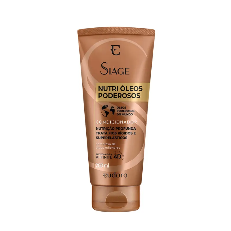 Condicionador Eudora Siàge Nutri Óleos Poderosos 200ml