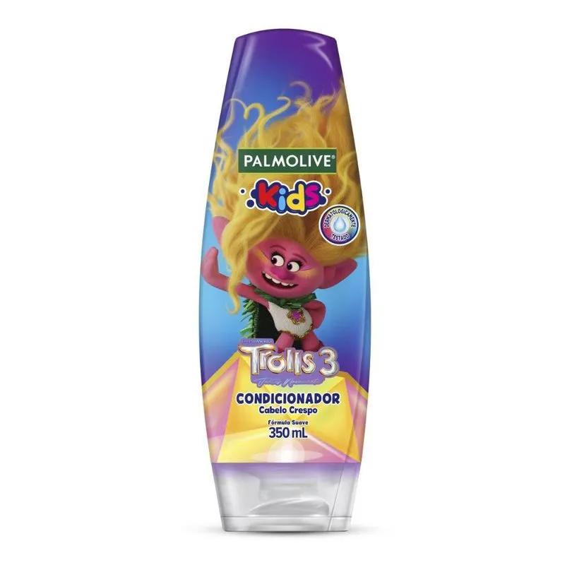 Condicionador Palmolive Kids Trolls para Cabelo Crespo - 350ml
