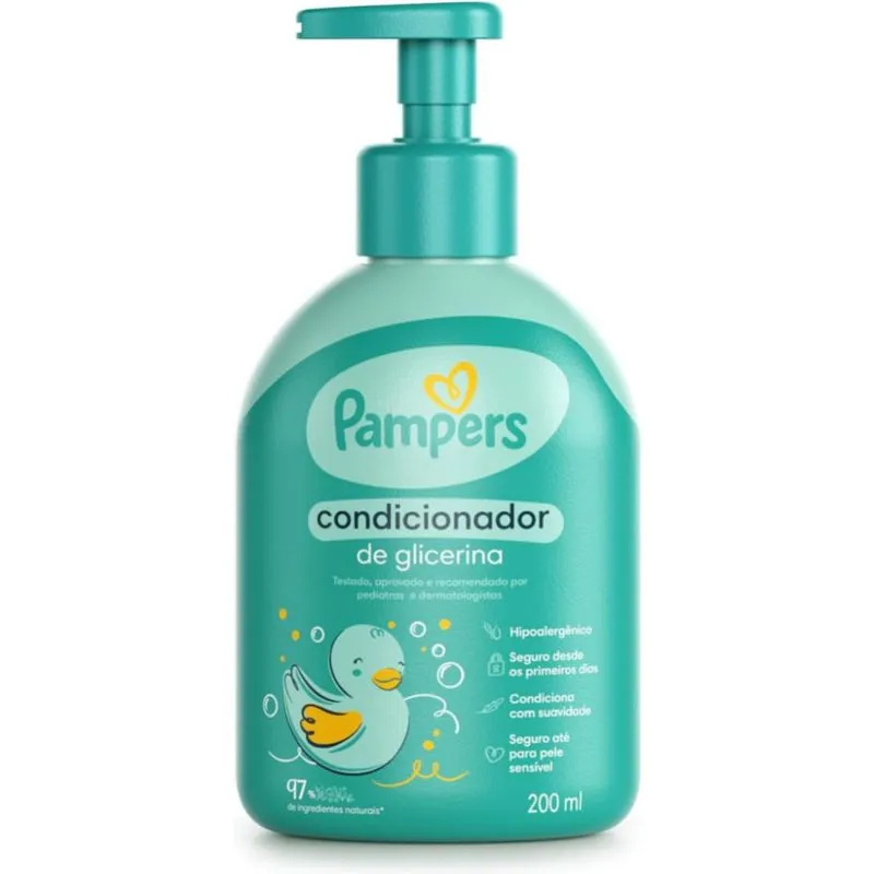 Condicionador Infantil Pampers Glicerina 200ml