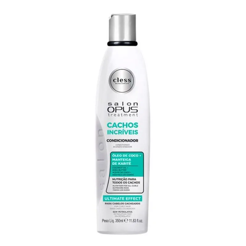 Condicionador Salon Opus Cachos + Óleo de Coco 350ml