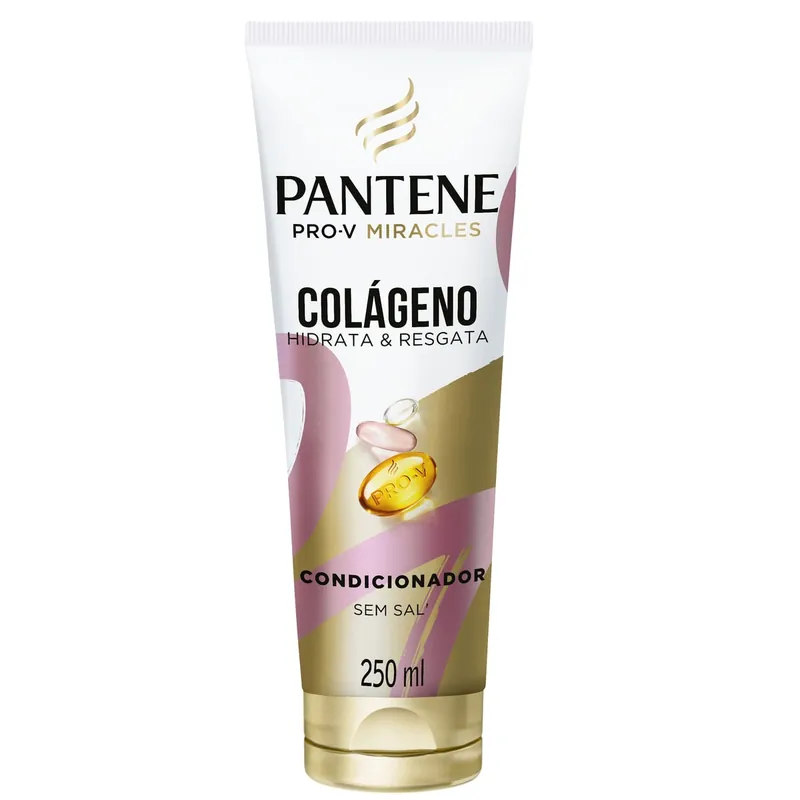 Condicionador Pantene Pro-V Miracles Colágeno Hidrata & Resgata 250ml
