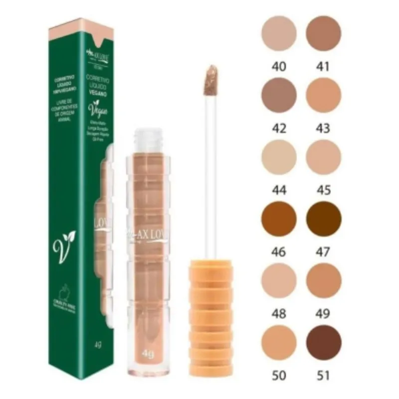 Corretivo Liquido Matte Vegano Cor: 51 Max Love