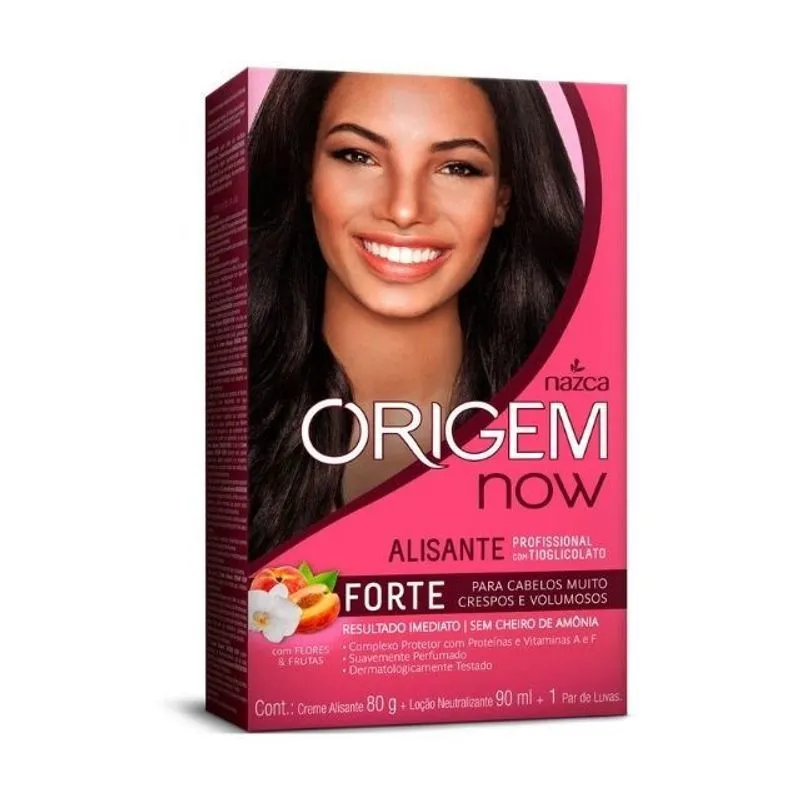 Creme Alisante Origem Now 90ml - Flores e Frutas