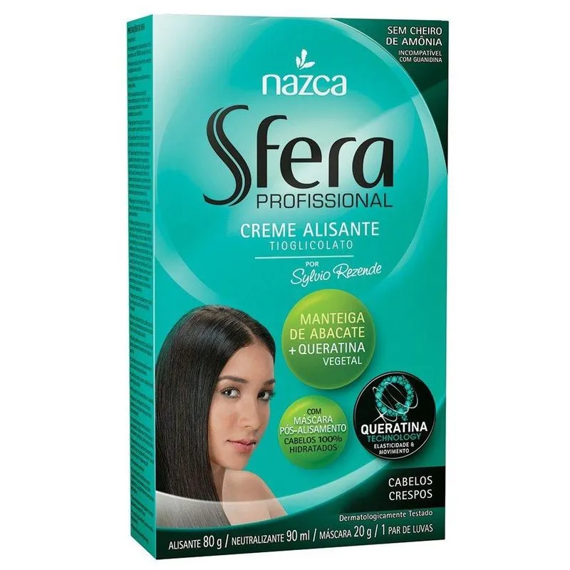 Creme Alisante Sfera 80g Manteiga de Abacate