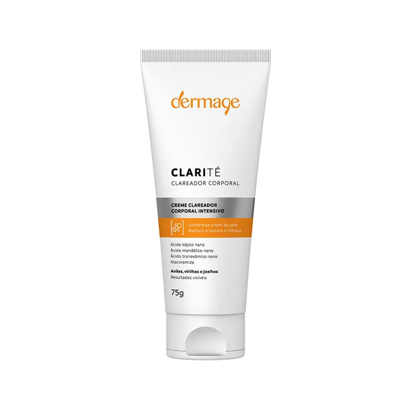 Creme Corporal Dermage Clarité Clareador Intensivo 75g