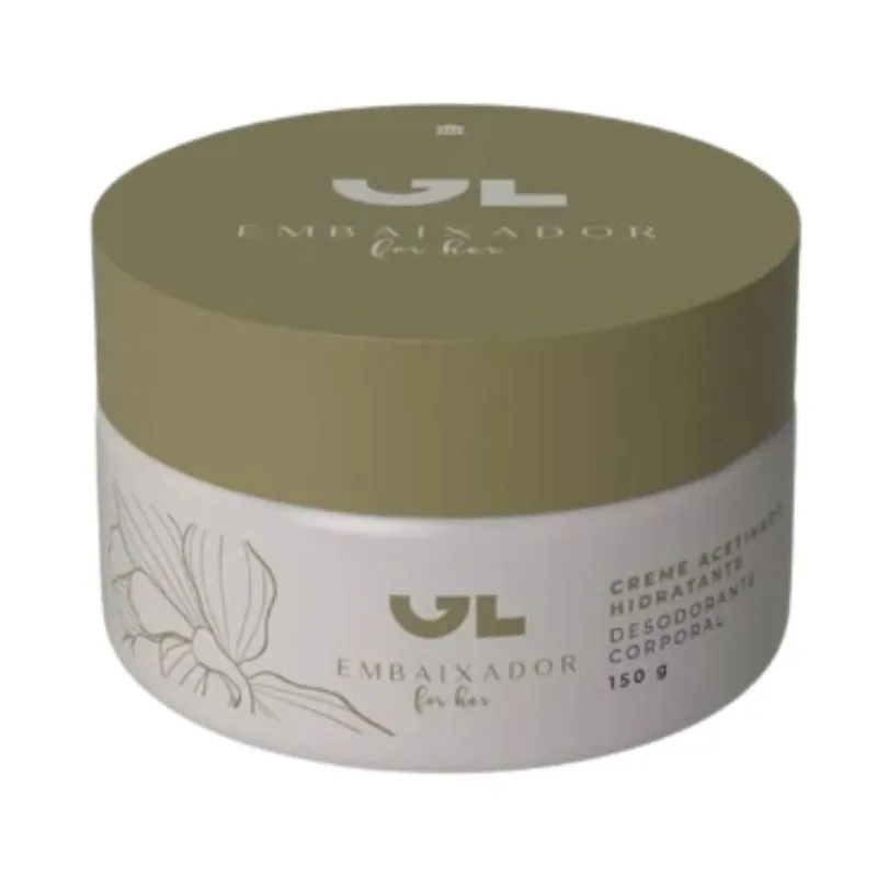 Creme Corporal Acetinado GL Embaixador for Her 150g