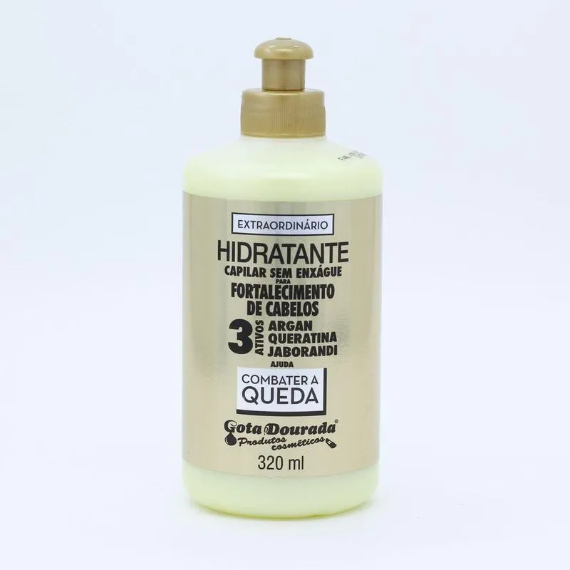 Creme de Pentear Gota Dourada Extraordinário 3 Ativos 320ml