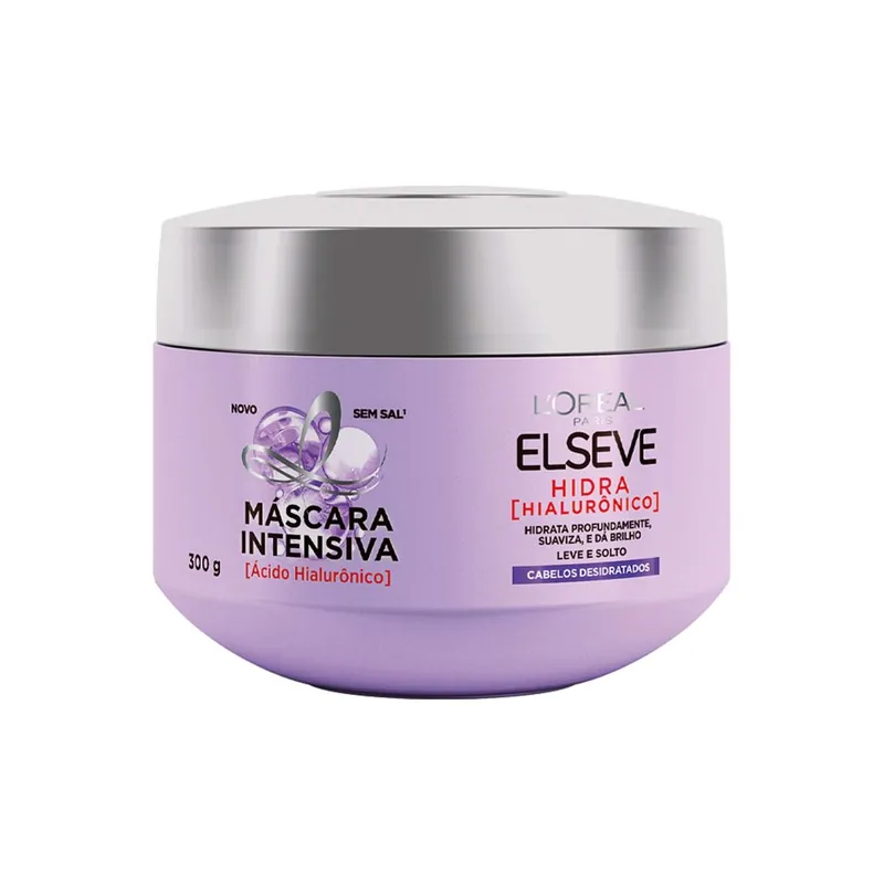 Creme de Tratamento Capilar Elseve Hidra Hialurônico Intensivo Preenchedor 300g