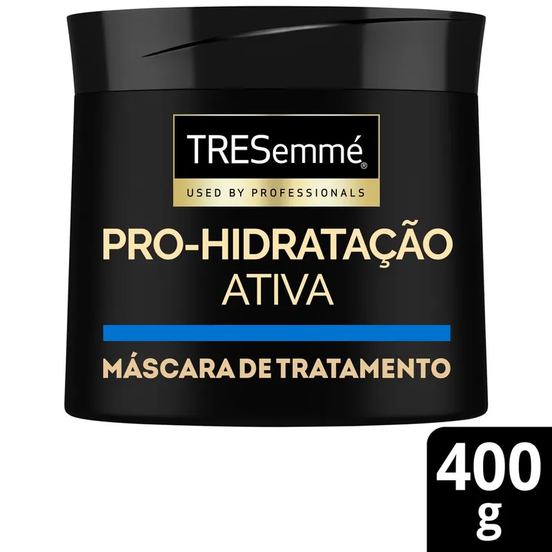 Máscara de Tratamento TRESemmé Pro-Hidratação Ativa Pantenol e Niacinamida 400g