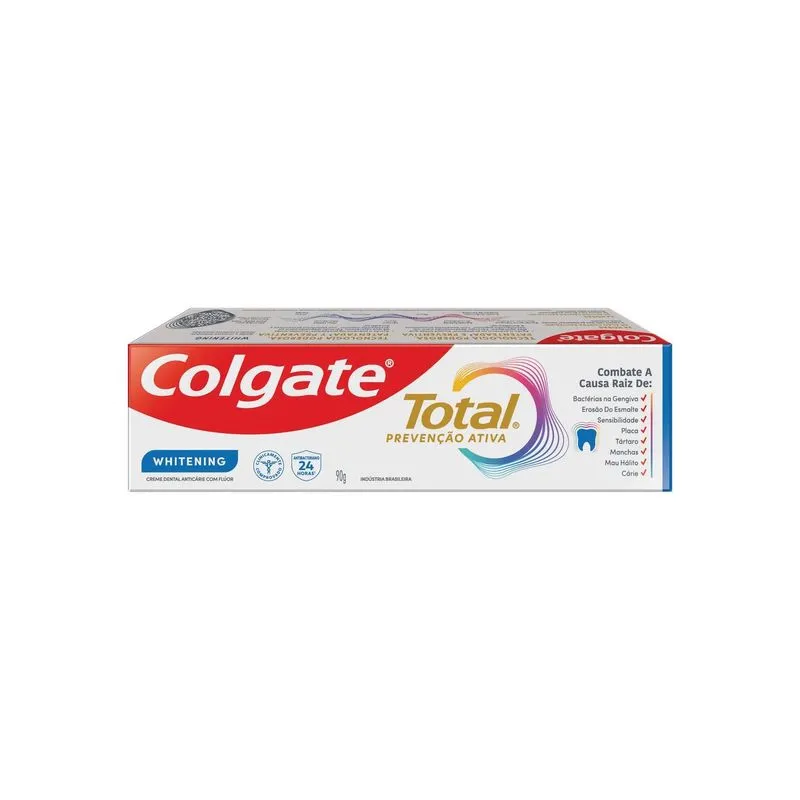 Creme Dental Colgate Total 12 Whitening 90g