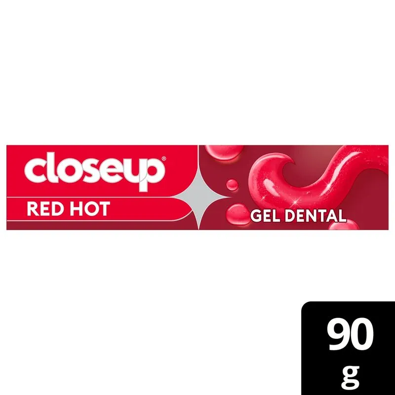 Creme Dental em Gel Closeup Fresh Action Red Hot 90g