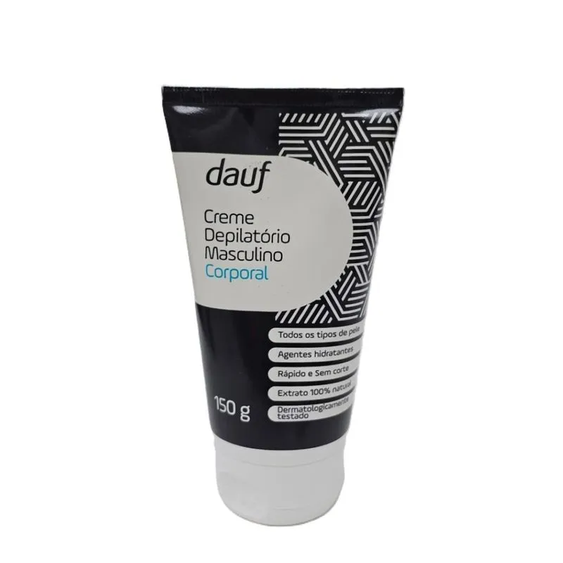 Creme Depilatorio Corporal Dauf Masculino 150g