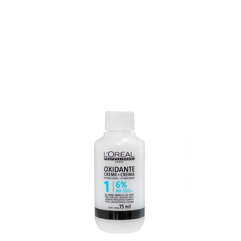 Creme Oxidante L'Oréal Professionnel 20 Volumes 75 ml
