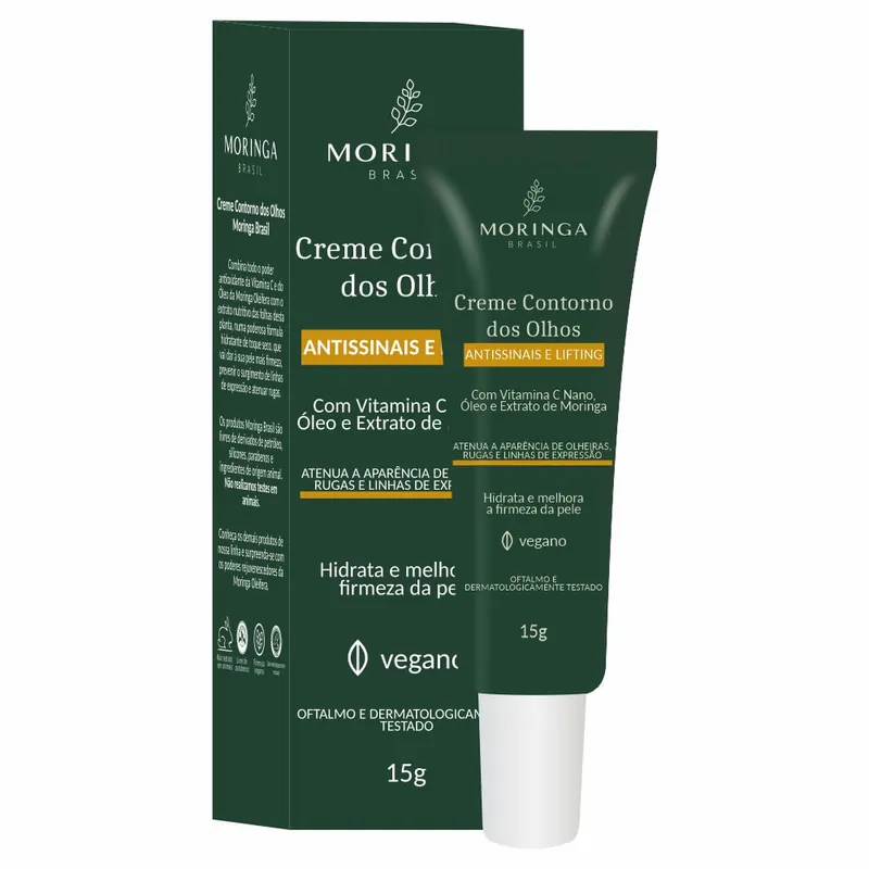 Creme Para contorno Dos Olhos Moringa 15g
