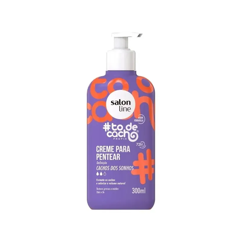 Creme de Pentear Salon Line #todecacho Cachos dos Sonhos 300ml