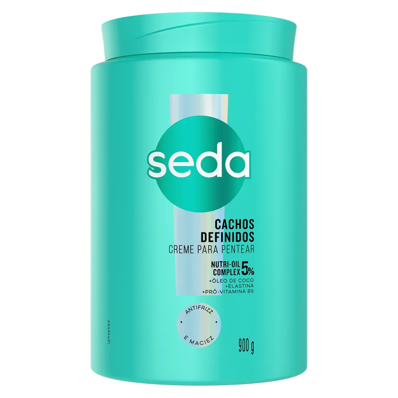 Creme Para Pentear Seda Cachos Definidos 900g