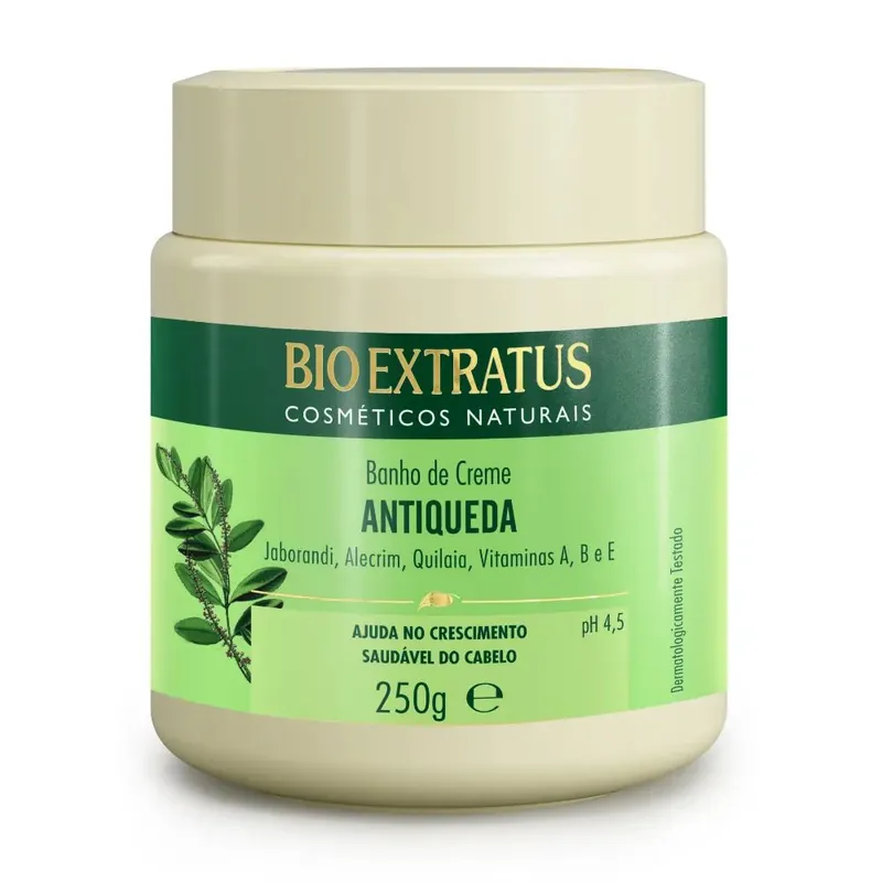 Creme de Tratamento Capilar Bio Extratus Jaborandi, Alecrim, Quilaia e Vitaminas 250g