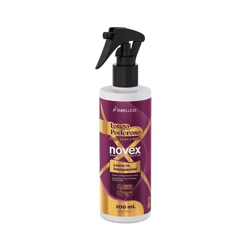 Defrizante Novex Leave-In 200ml Longo Poderoso