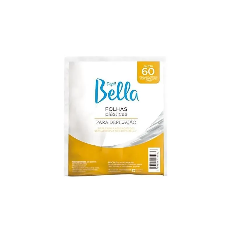 Depil Bella Folhas Plásticas Para Depilação 60un