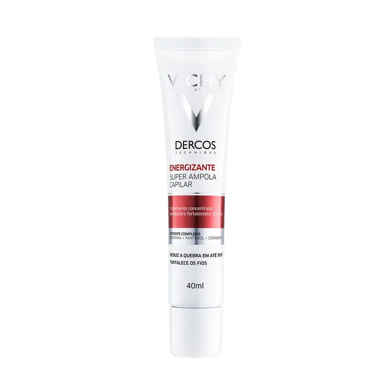Ampola Capilar Antiquebra Com Pantenol Vichy Dercos Energizante 40ml