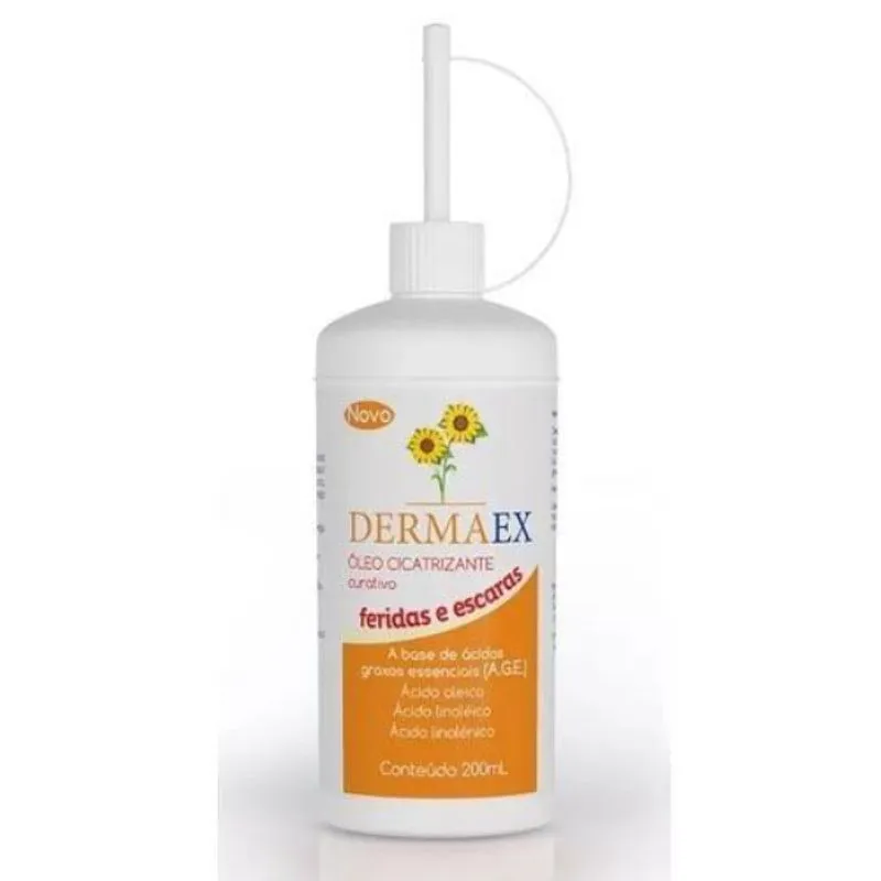 Dermaex 200ml Óleo de Girassol Cicatrizante - Nutriex