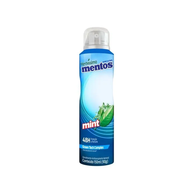 Desodorante Aerosol Herbissimo Mentos Mint - 300ml
