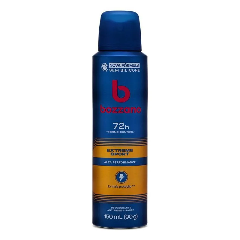 Desodorante Antitranspirante Bozzano Extreme Sport 72h Aerossol 150ml