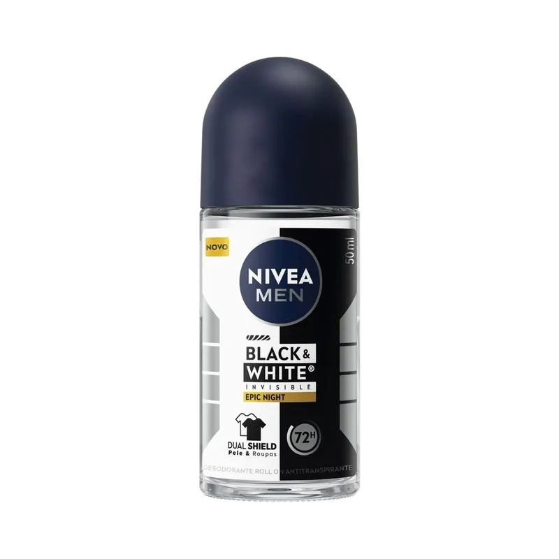 Desodorante Antitranspirante Nivea Men Black & White Epic Night Aerosol 200ml
