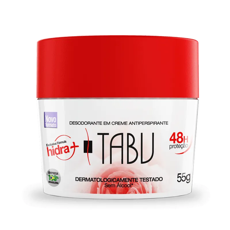 Desodorante Creme Antitranspirante Tabu 55G