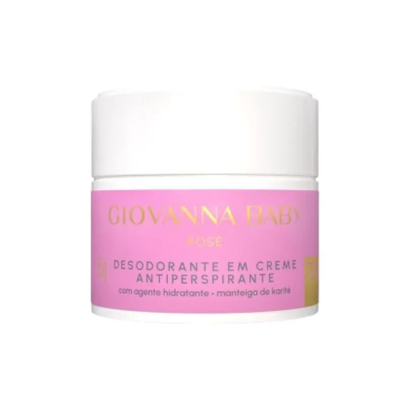 Desodorante Antiperspirante Giovanna Baby Rosé Creme 55g