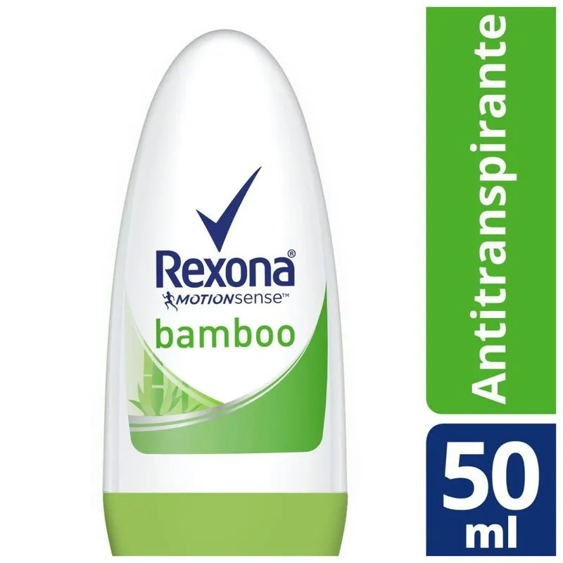 Desodorante Antitranspirante Rexona Bamboo 48h Roll-On 50ml